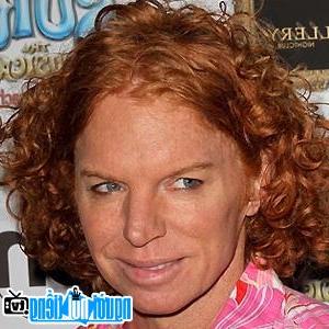 One Portrait Picture of Carrot Top Comedian