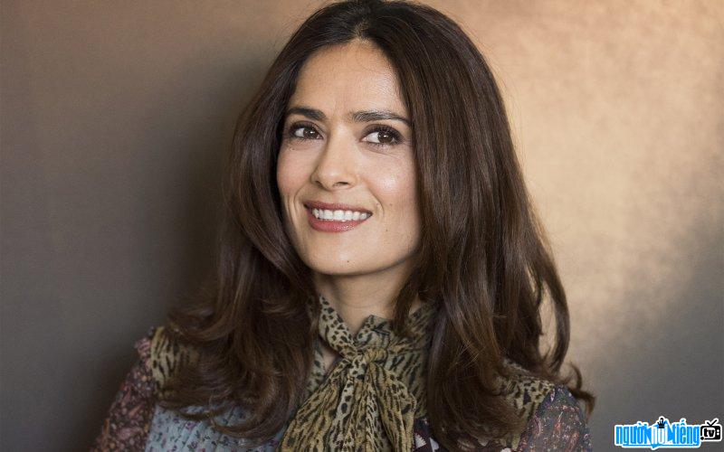 A new photo of Salma Hayek- Famous Mexican actress