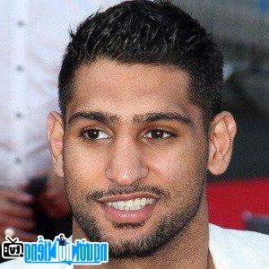 A new photo of Amir Khan- famous boxing athlete Manchester- England