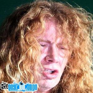 A New Photo of Dave Mustaine- Famous Metal Rock Singer La Mesa- California