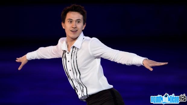Portrait of skater Patrick Chan