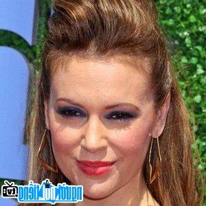 A New Picture of Alyssa Milano- Famous TV Actress New York City- New York