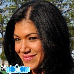 A new photo of Rosa Mendes- famous wrestler in Vancouver-Canada