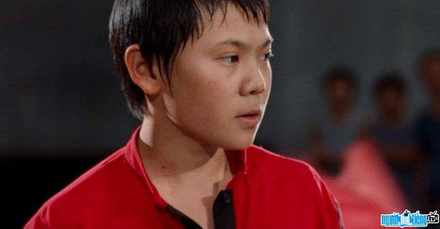 Actor Zhenwei Wang's picture in the movie "Karate Boy"