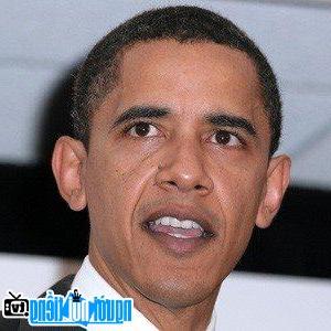Một hình ảnh chân dung của Tổng thống Mỹ Barack Obama