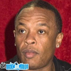 A portrait picture of Singer Rapper Dr Dre