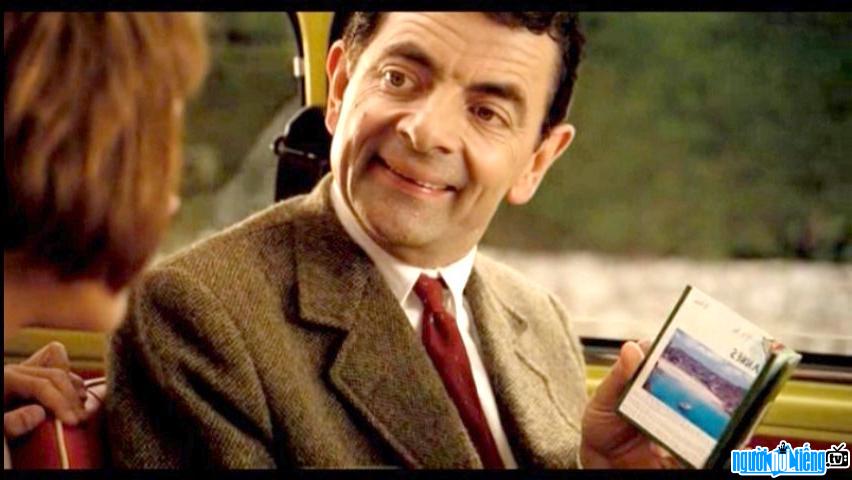  The difficult expression of actor Rowan Atkinson in the movie Mr. Bean's Holiday