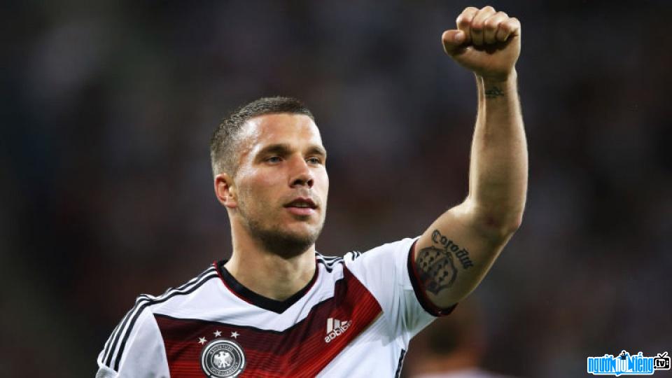 A New Photo Of Lukas Podolski- Famous Polish Soccer Player