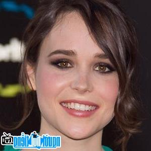 A portrait picture of Actress Ellen Page