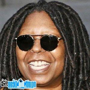 A Portrait Picture of Actress Whoopi Goldberg 