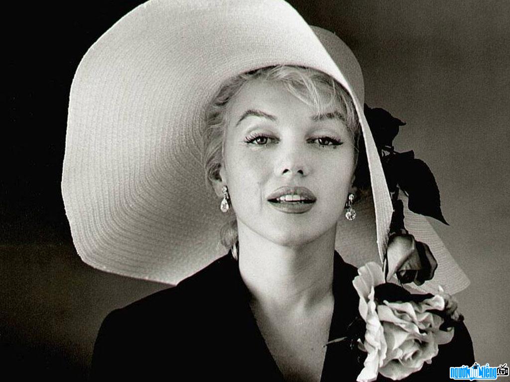 Một hình ảnh chân dung của Diễn viên nữ Marilyn Monroe