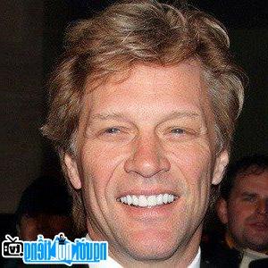 A Portrait of Rock Singer Jon Bon Jovi