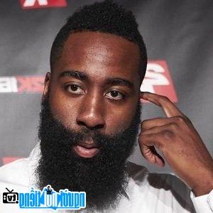 A Portrait Picture Of Basketball Player James Harden