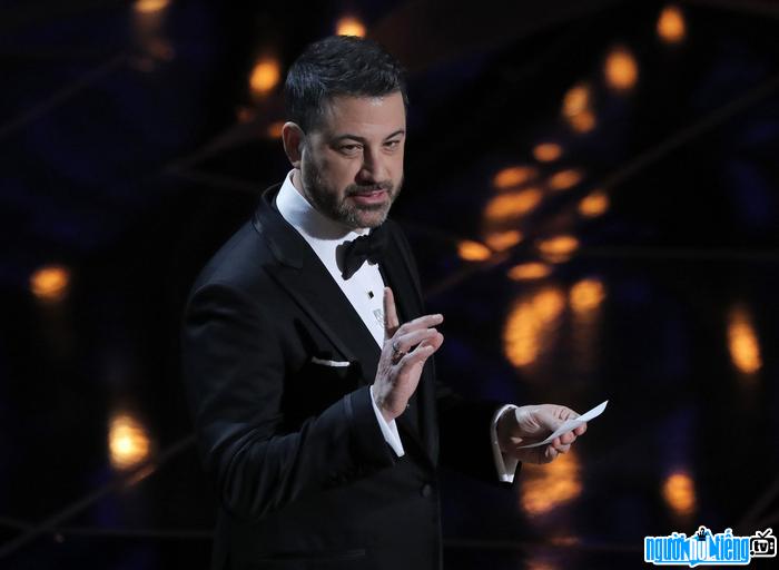 Latest picture of TV presenter Jimmy Kimmel