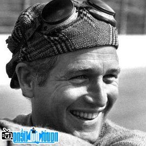 A Portrait Picture Of Actor Paul Newman