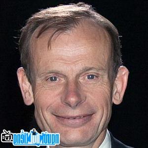 A new picture of Andrew Marr- Famous Scottish TV presenter