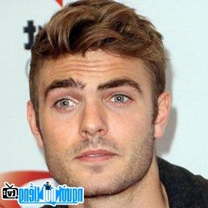 A new photo of Alex Roe- Famous TV actor Westminster- England