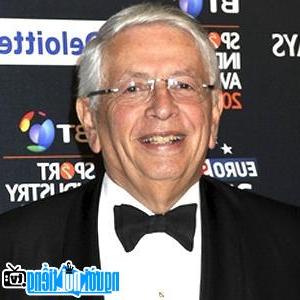 A New Photo of David Stern- Famous Business Executive New York City- New York