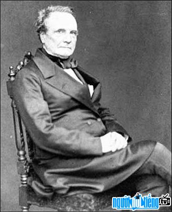 Portrait of scientist Charles Babbage