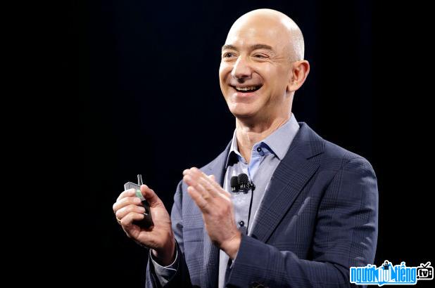 A portrait of businessman Jeff Bezos