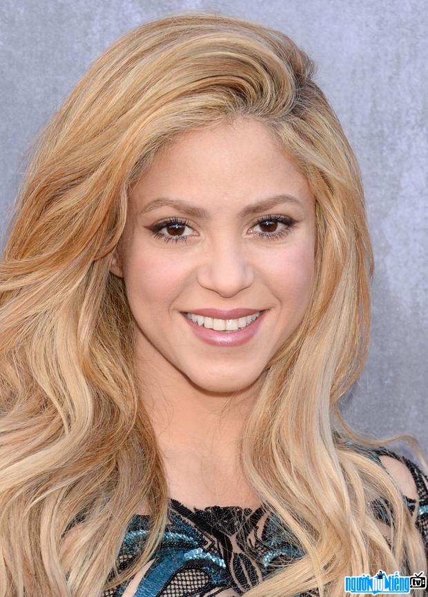 Portrait of Pop Singer Shakira