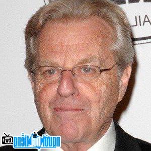 A new picture of Jerry Springer- Famous British TV presenter