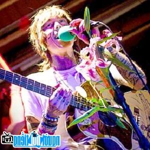 A Portrait Picture Of Rock Singer Christofer Drew