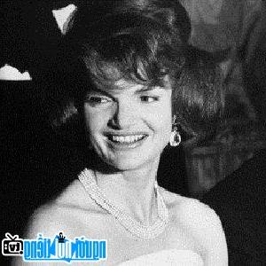 Một hình ảnh chân dung của Vợ chính trị gia Jacqueline Kennedy Onassis