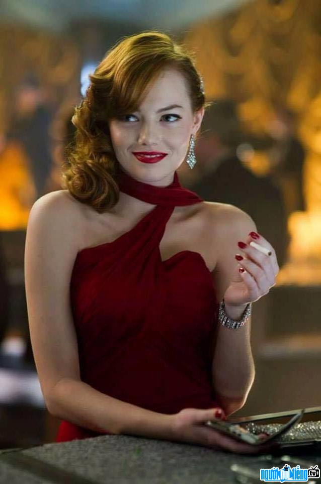 Actor Emma Stone Picture Charming and noble