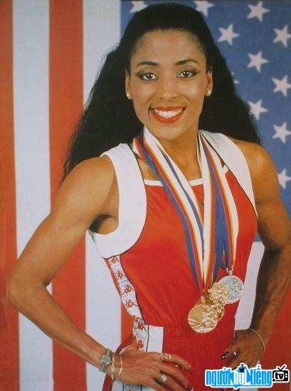 Florence Griffith Joyner American track and field legend.