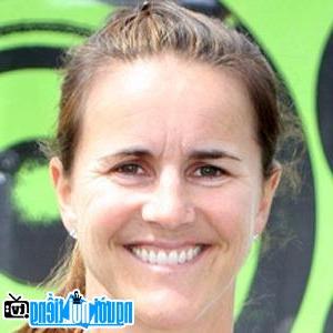 A Portrait Picture Of Soccer Player Brandi Chastain