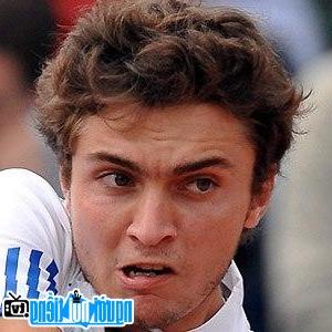A new photo of Gilles Simon- famous tennis player Nice- France