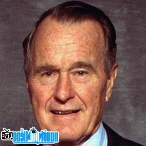 A new photo of George Bush- famous US President Milton- Massachusetts