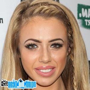A portrait picture of Reality Star Holly Hagan