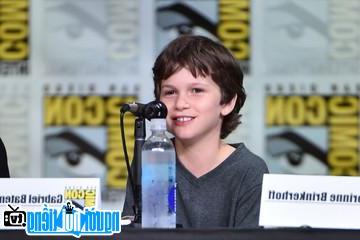 Actor Gabriel Bateman Picture Answering the Press