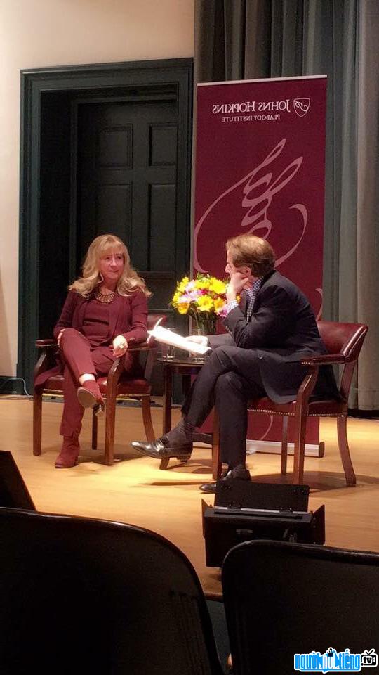Blair Tindall with Dean Bronstein at Peabody