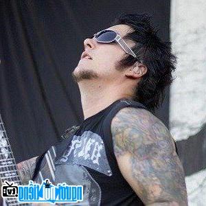 A new photo of Synyster Gates- Famous guitarist Huntington Beach- California