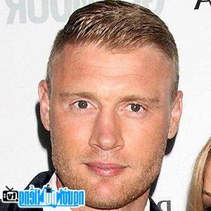 A new photo of Andrew Flintoff- famous cricketer of Lancashire- England