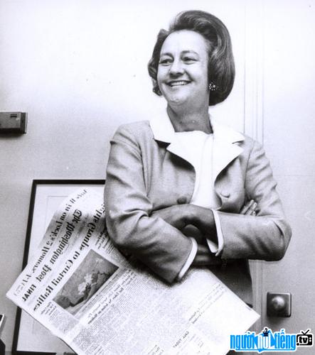 Katharine Graham người từng lãnh đạo tờ báo The Washington Post