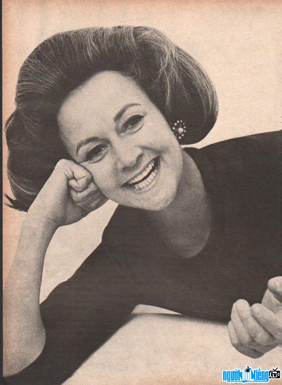 A young image of journalist Katharine Graham