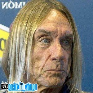 A New Picture of Iggy Pop- Famous Punk Rock Singer Muskegon- Michigan