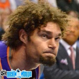 A new photo of Robin Lopez- Famous basketball player Los Angeles- California