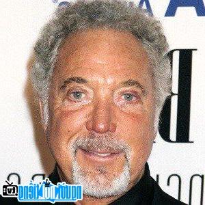 A Portrait Picture of Tom Jones Pop Singer