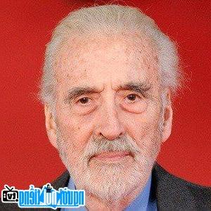 A new photo of Christopher Lee- Famous London-British Actor