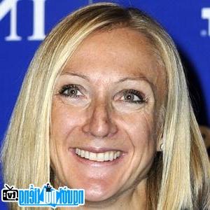 A new photo of Paula Radcliffe- famous British track and field athlete