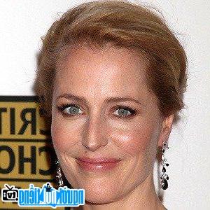 A Portrait Picture of the Actress television actress Gillian Anderson