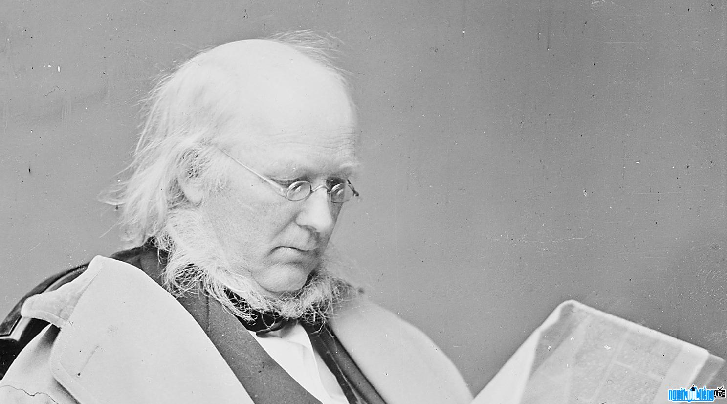 A picture of Journalist Horace Greeley