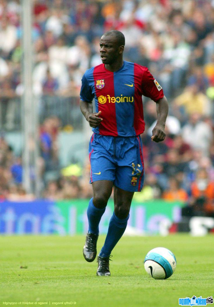Picture of playing on the pitch of Lilian Thuram