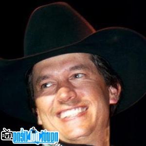 A Portrait Picture of Country Singer George Strait's hometown