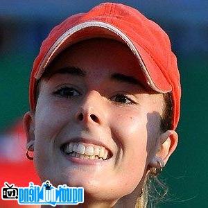 A new photo of Alize Cornet- famous tennis player Nice- France